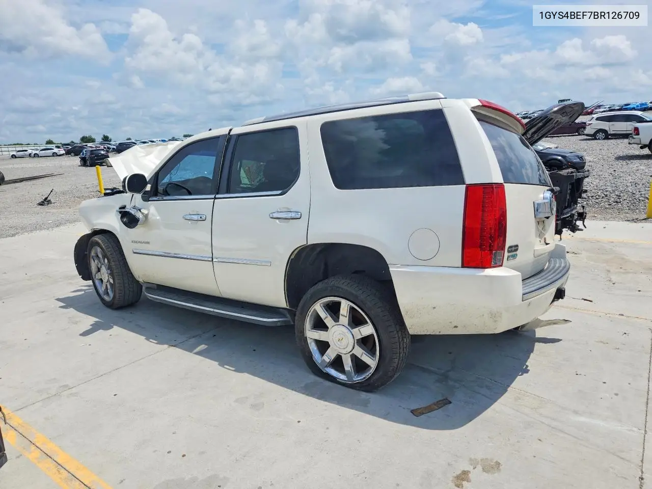 2011 Cadillac Escalade Luxury VIN: 1GYS4BEF7BR126709 Lot: 61864606