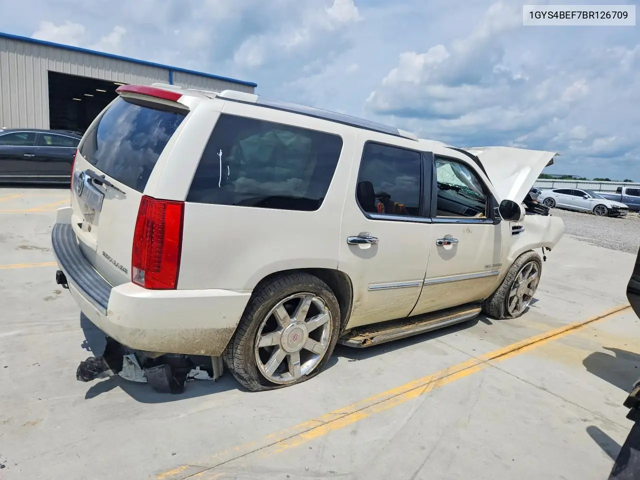 2011 Cadillac Escalade Luxury VIN: 1GYS4BEF7BR126709 Lot: 61864606