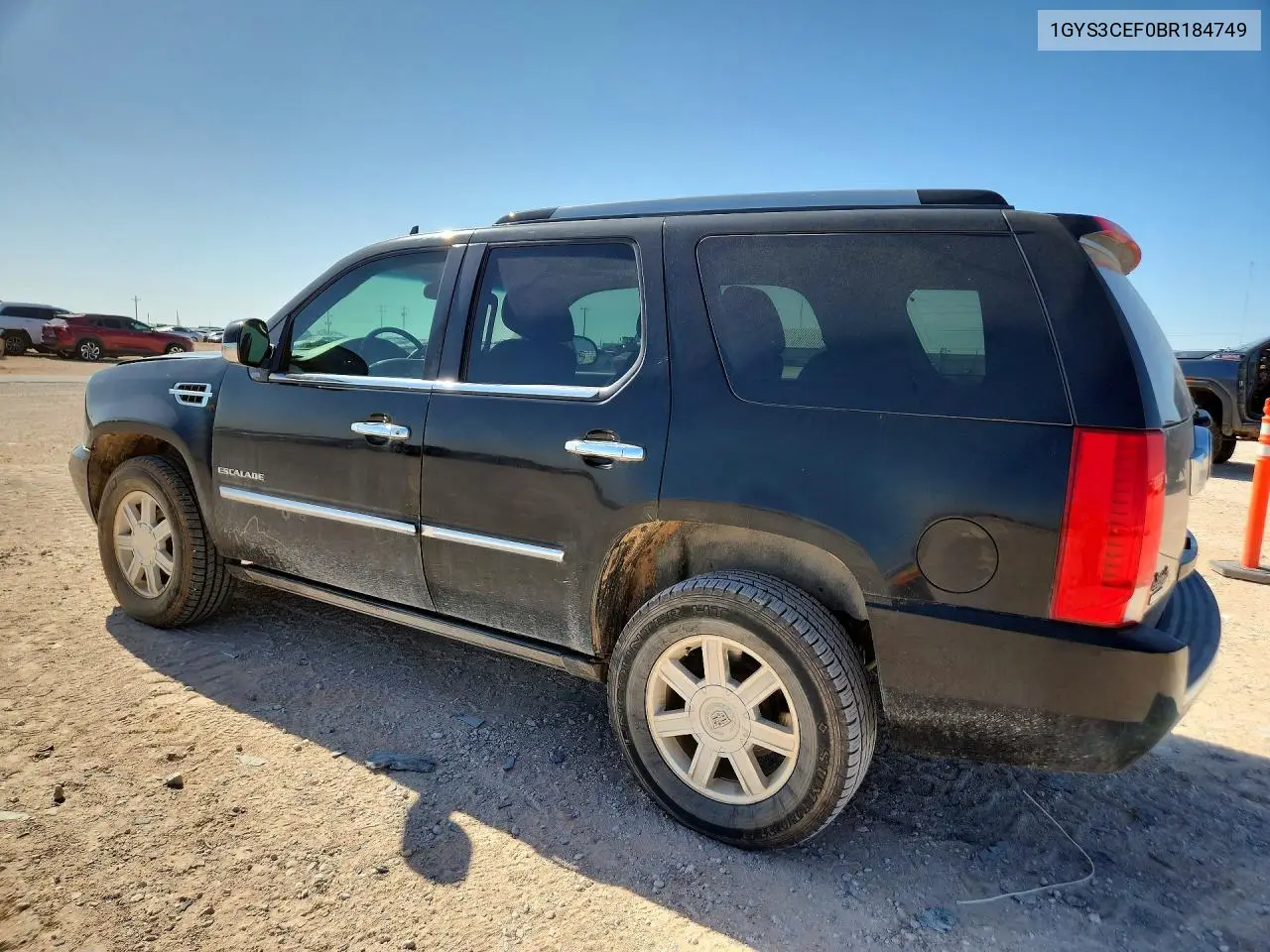 2011 Cadillac Escalade Premium VIN: 1GYS3CEF0BR184749 Lot: 61923176