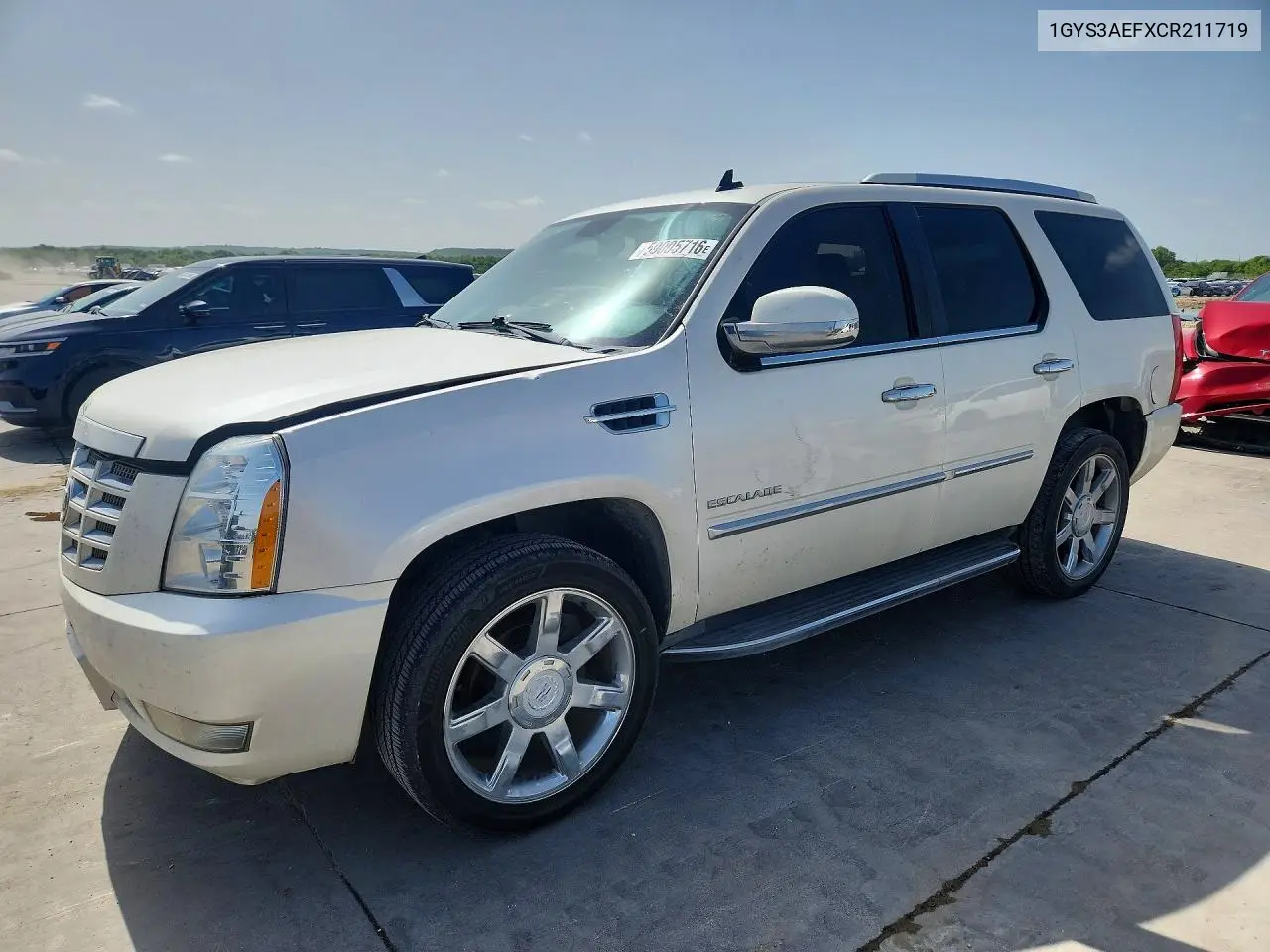 2012 Cadillac Escalade VIN: 1GYS3AEFXCR211719 Lot: 59005716
