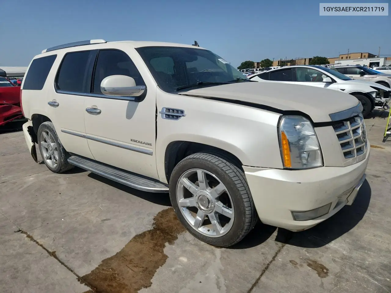 2012 Cadillac Escalade VIN: 1GYS3AEFXCR211719 Lot: 59005716