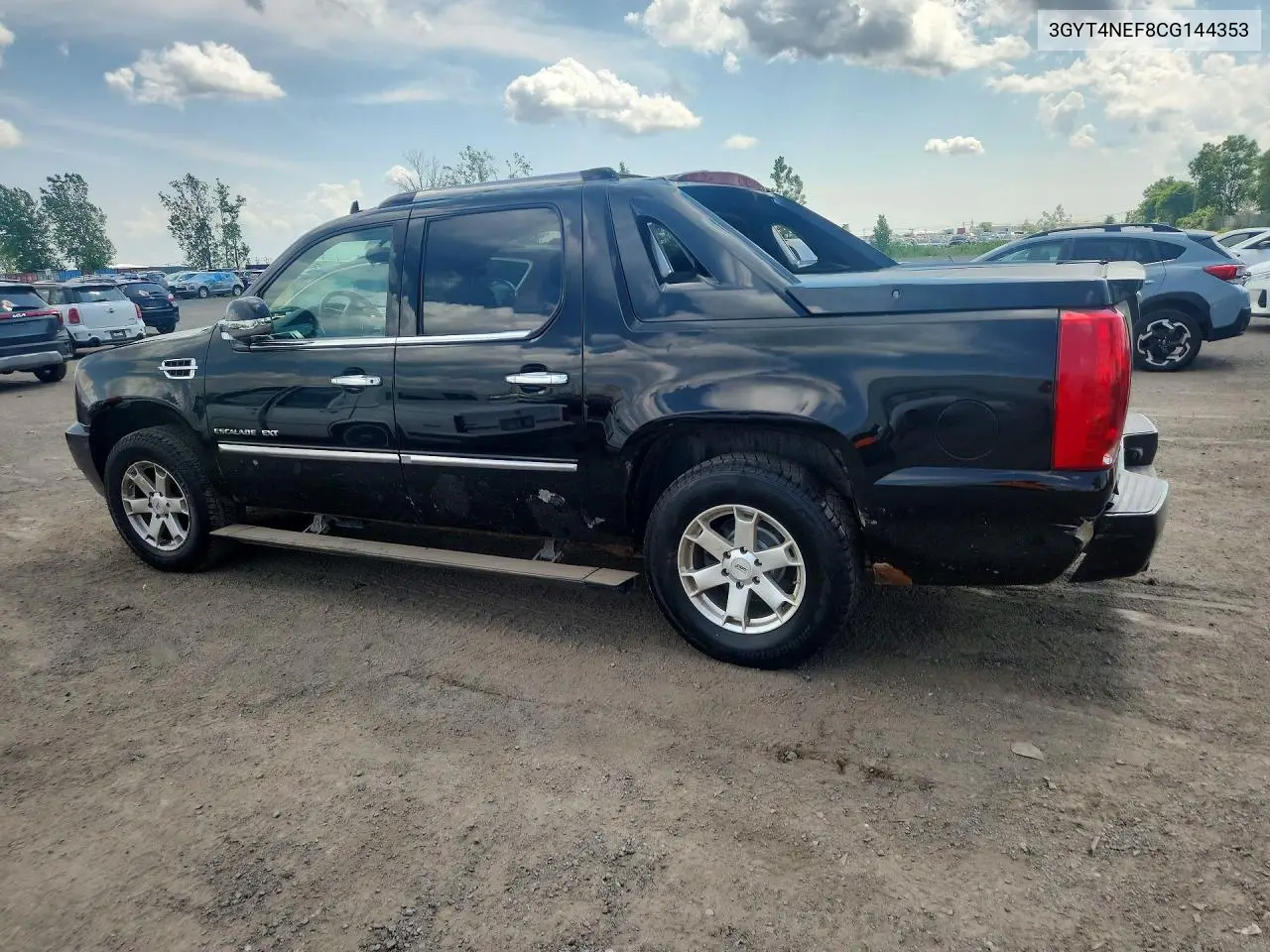 2012 Cadillac Escalade VIN: 3GYT4NEF8CG144353 Lot: 60059966