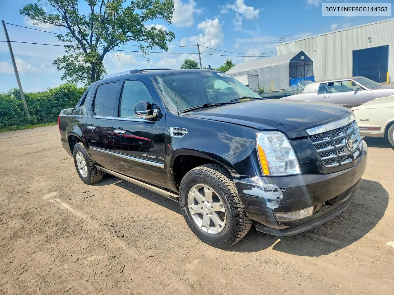 2012 Cadillac Escalade VIN: 3GYT4NEF8CG144353 Lot: 60059966