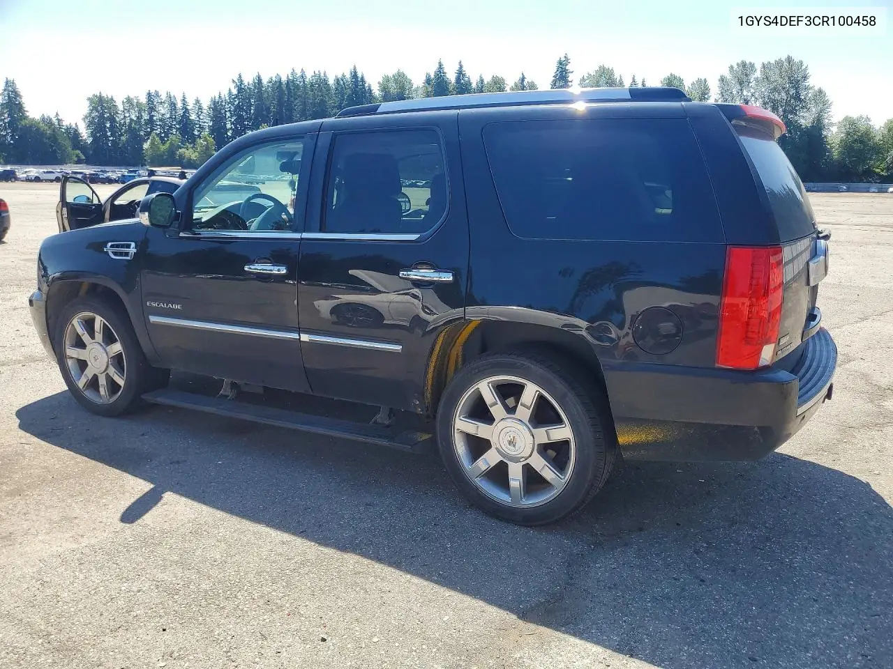 2012 Cadillac Escalade Platinum VIN: 1GYS4DEF3CR100458 Lot: 60213686
