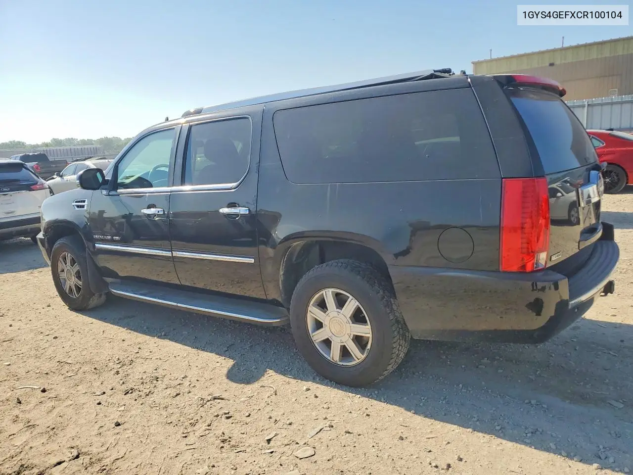 2012 Cadillac Escalade Esv VIN: 1GYS4GEFXCR100104 Lot: 60236186