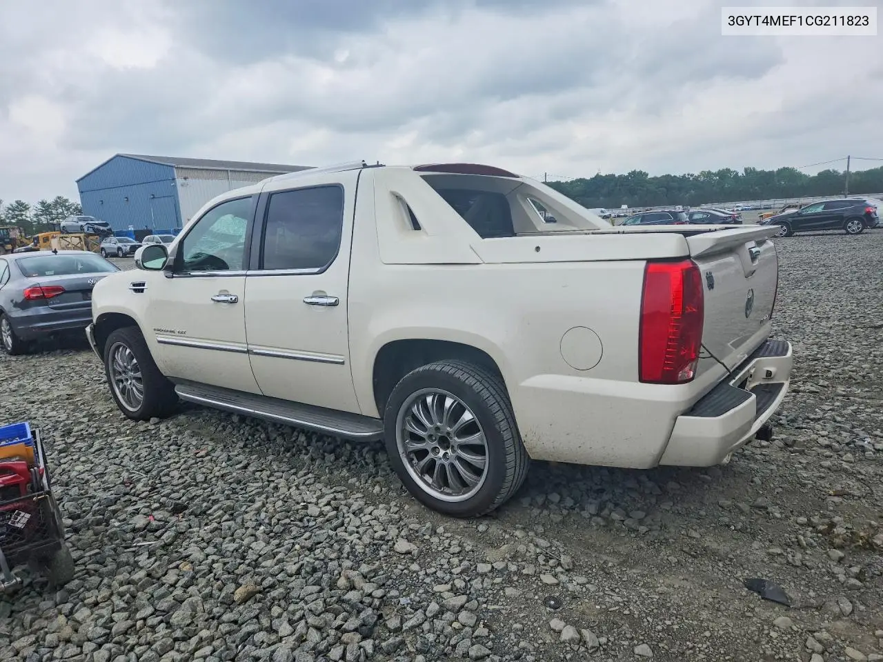 2012 Cadillac Escalade Ext Luxury VIN: 3GYT4MEF1CG211823 Lot: 60267116