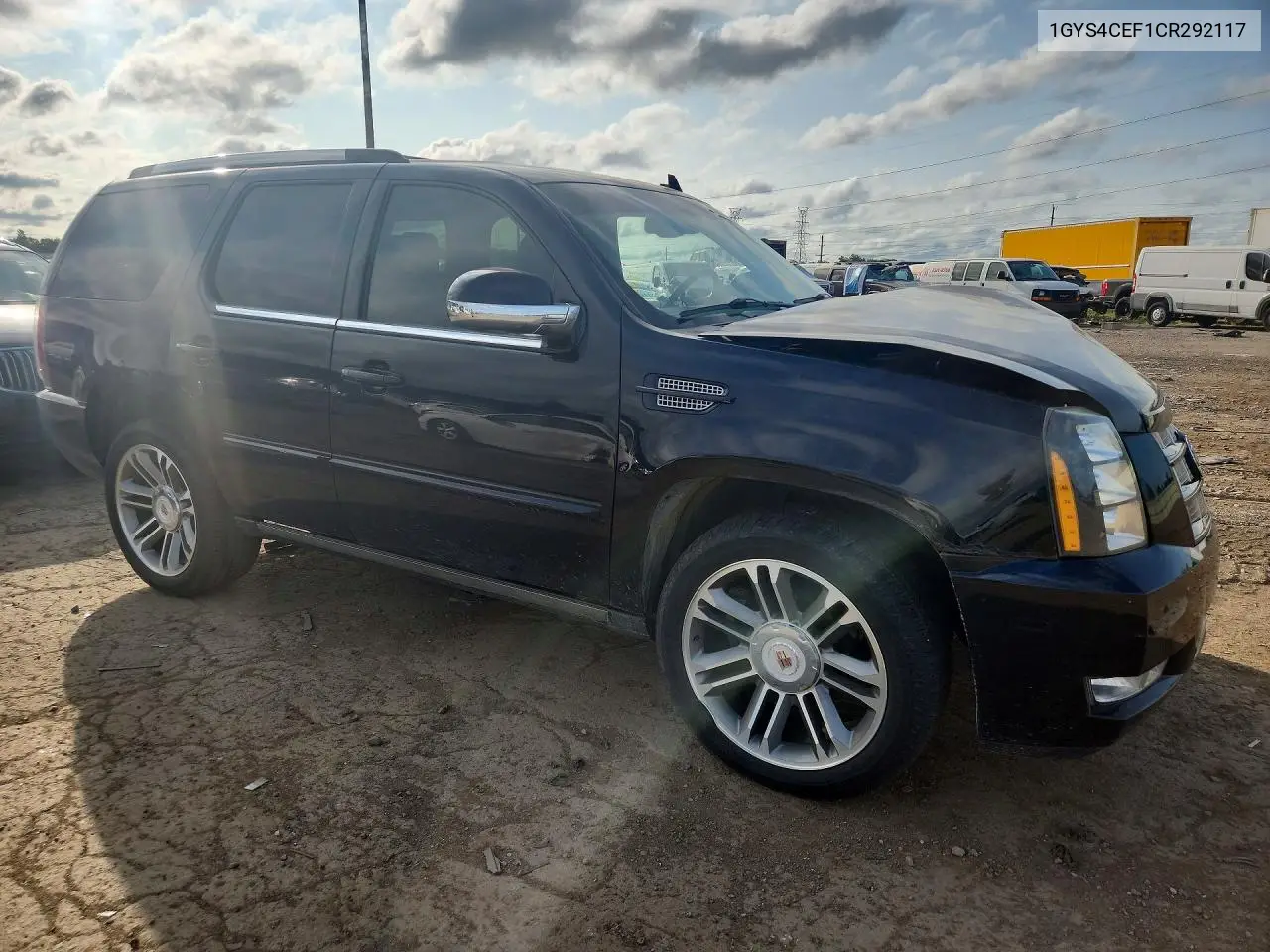 2012 Cadillac Escalade Premium VIN: 1GYS4CEF1CR292117 Lot: 60573736