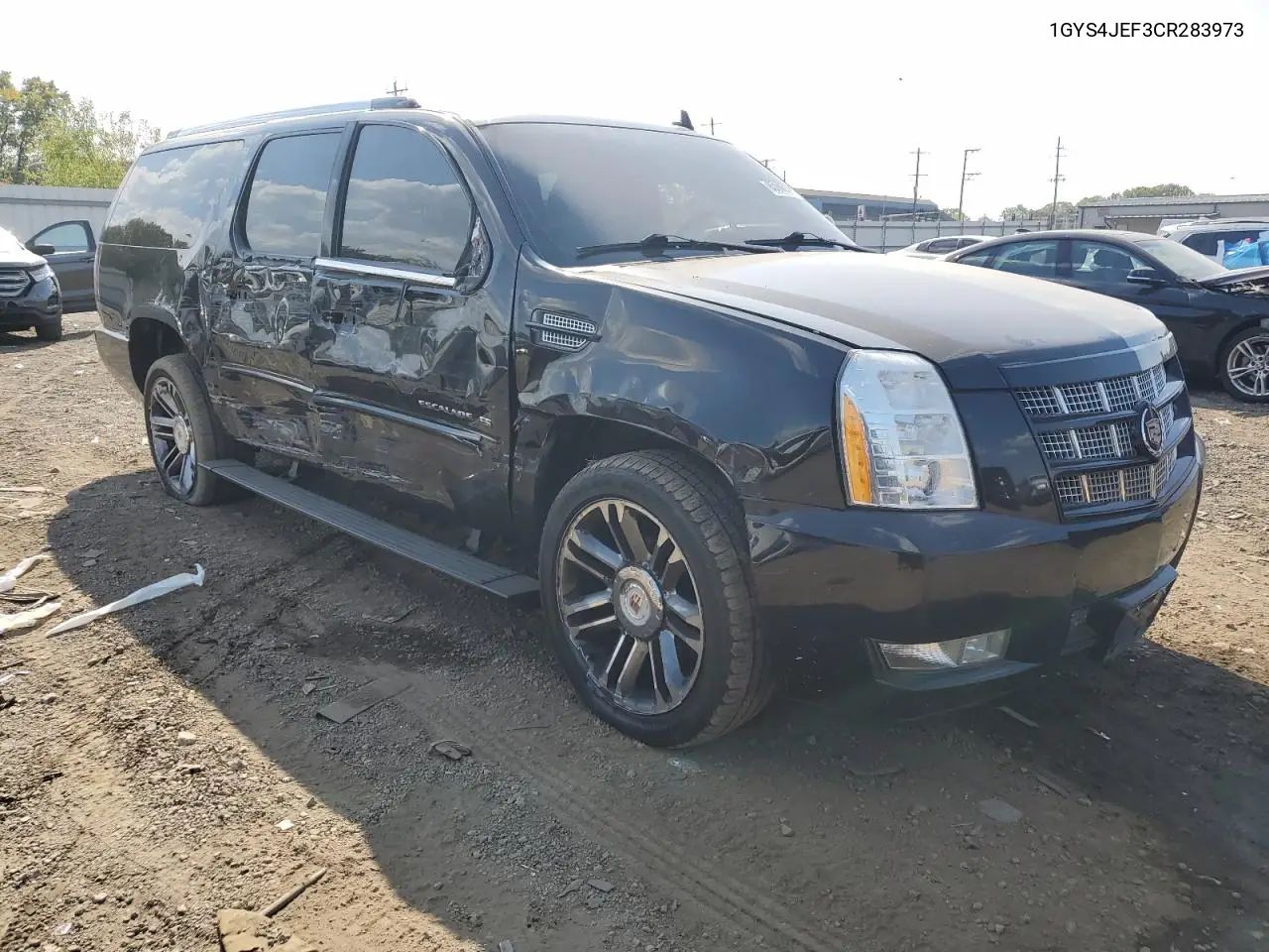 1GYS4JEF3CR283973 2012 Cadillac Escalade Esv Premium