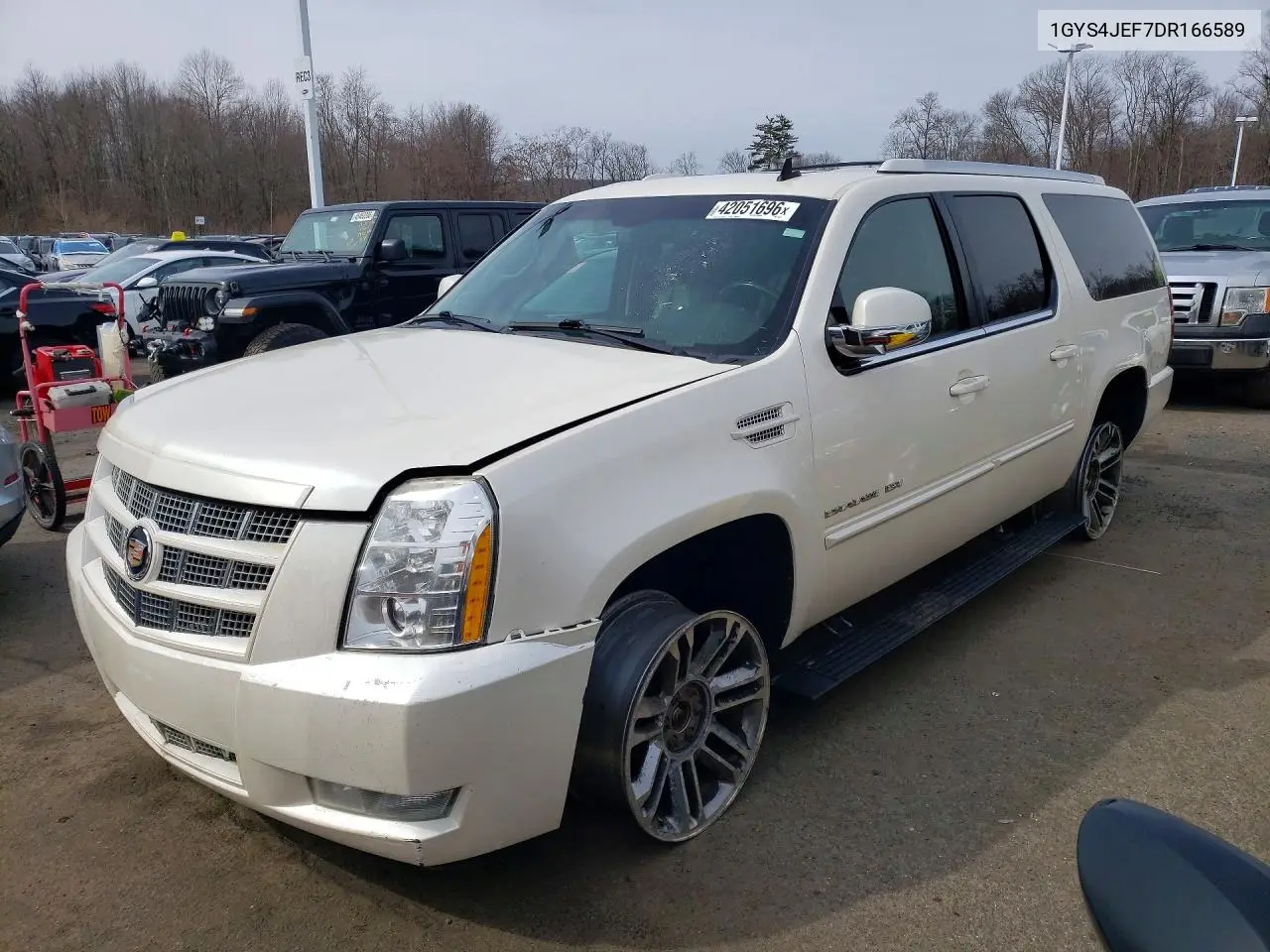 2013 Cadillac Escalade VIN: 1GYS4JEF7DR166589 Lot: 42051696