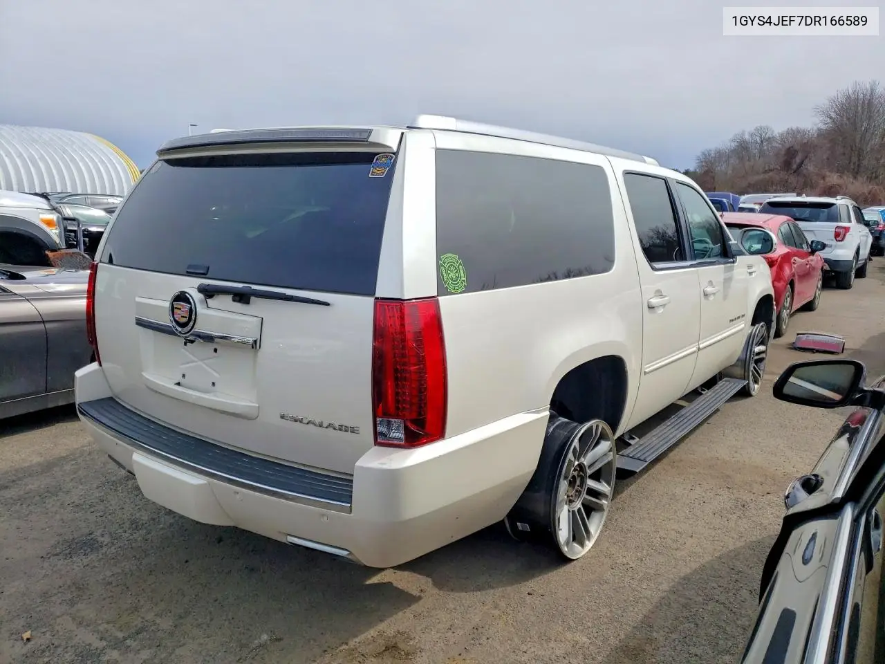 2013 Cadillac Escalade VIN: 1GYS4JEF7DR166589 Lot: 42051696
