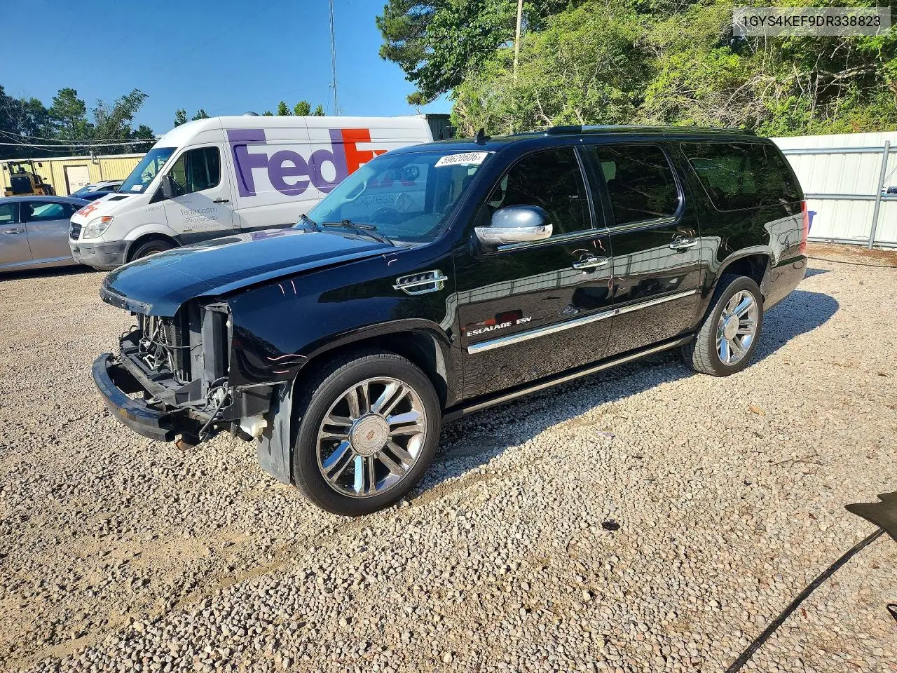2013 Cadillac Escalade Esv Platinum VIN: 1GYS4KEF9DR338823 Lot: 59620606