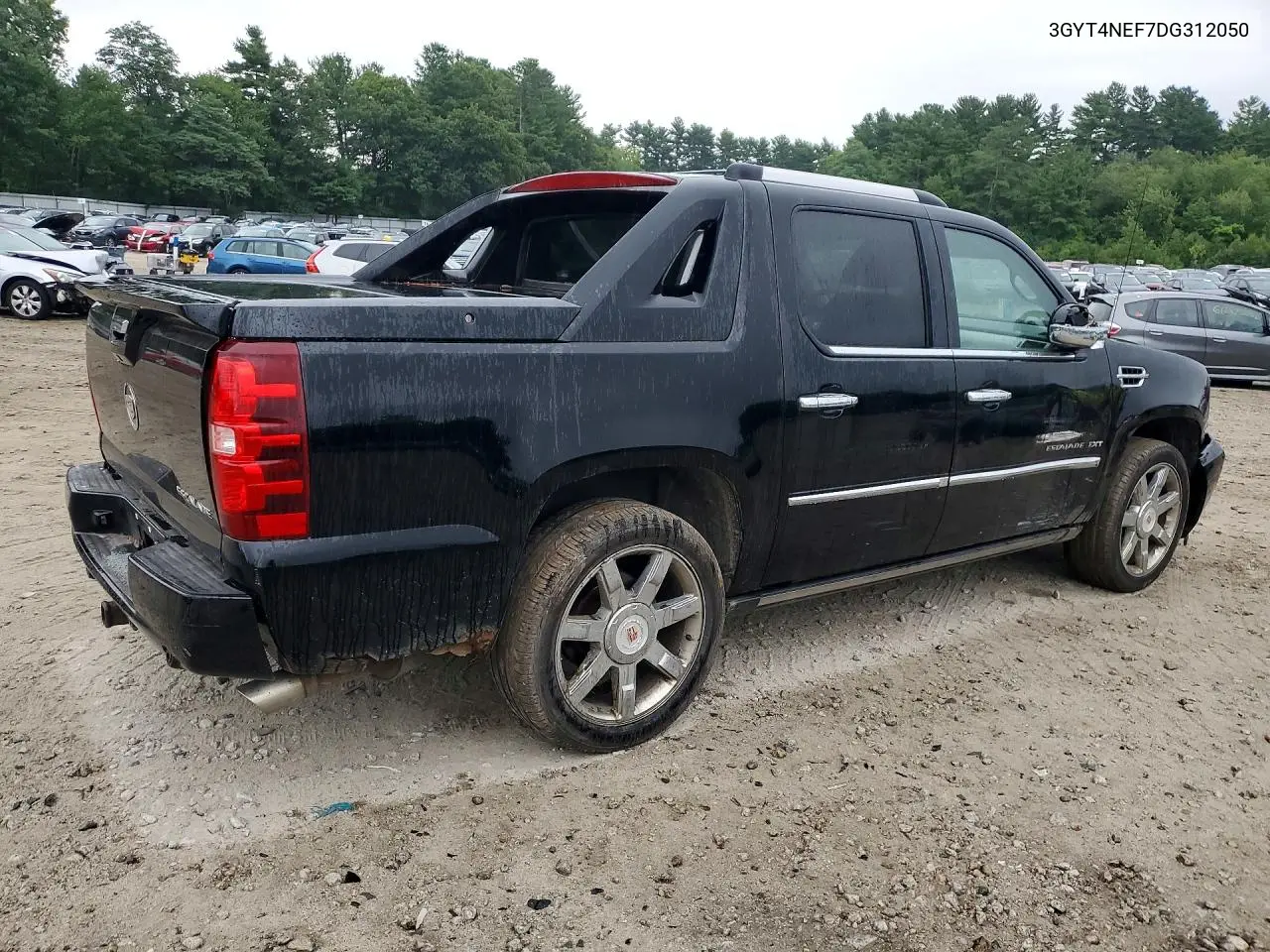 2013 Cadillac Escalade Ext Premium VIN: 3GYT4NEF7DG312050 Lot: 61380846