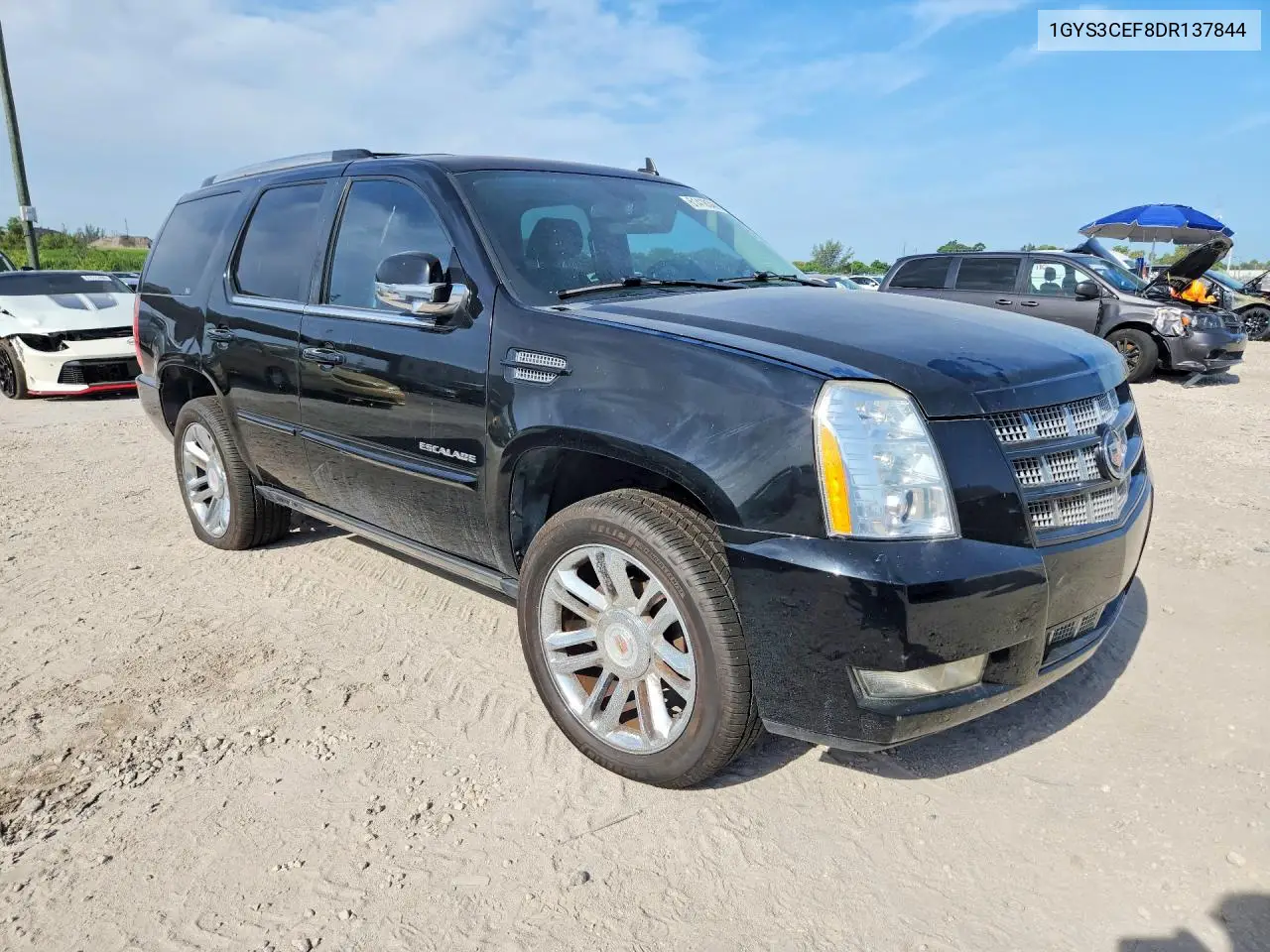 2013 Cadillac Escalade Premium VIN: 1GYS3CEF8DR137844 Lot: 61418346