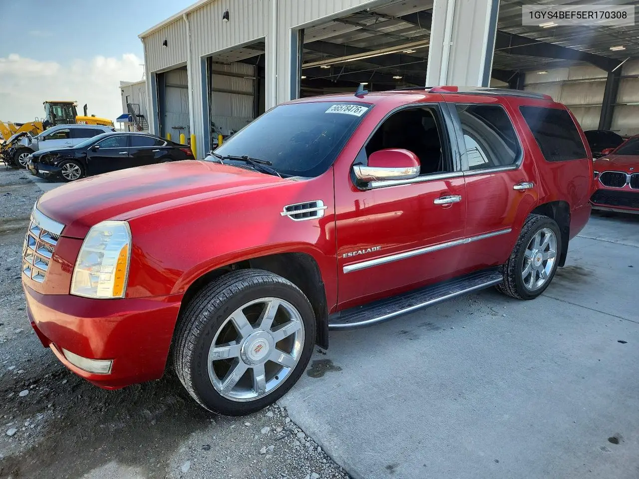 2014 Cadillac Escalade Luxury VIN: 1GYS4BEF5ER170308 Lot: 56578476