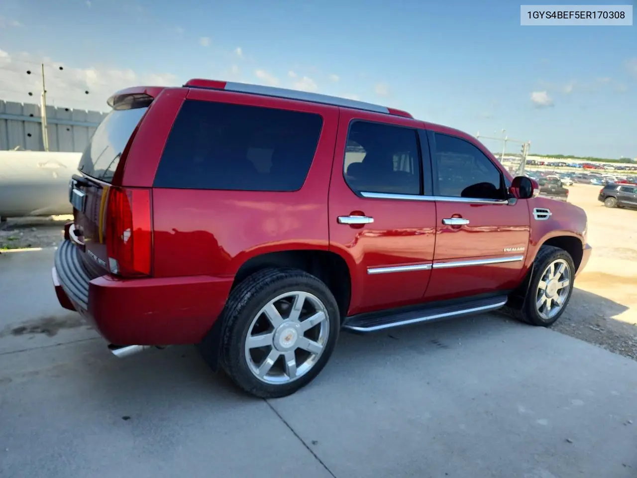 2014 Cadillac Escalade Luxury VIN: 1GYS4BEF5ER170308 Lot: 56578476