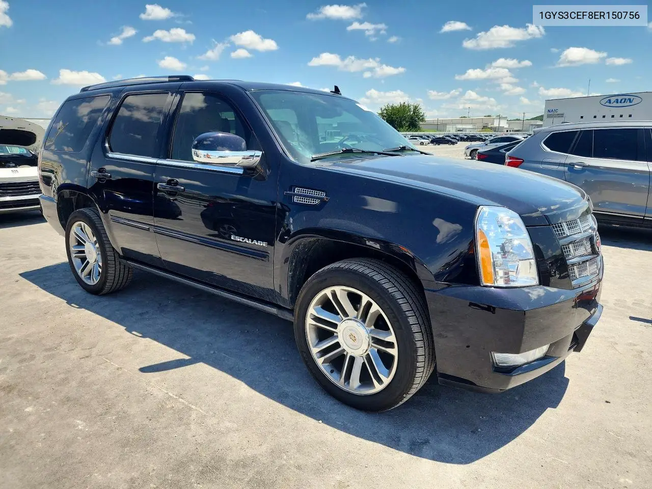 2014 Cadillac Escalade Premium VIN: 1GYS3CEF8ER150756 Lot: 57570476