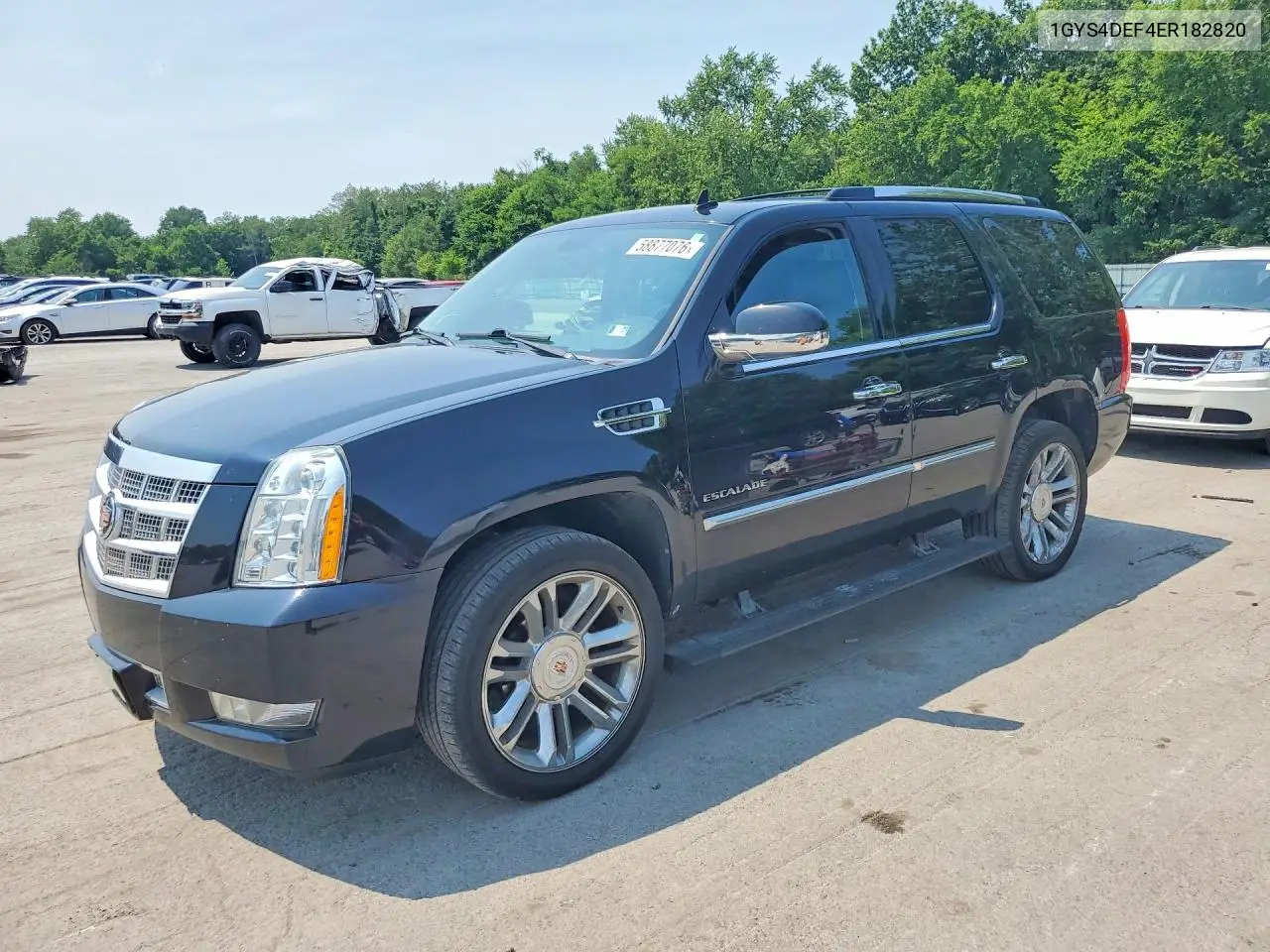 2014 Cadillac Escalade Platinum VIN: 1GYS4DEF4ER182820 Lot: 58877076