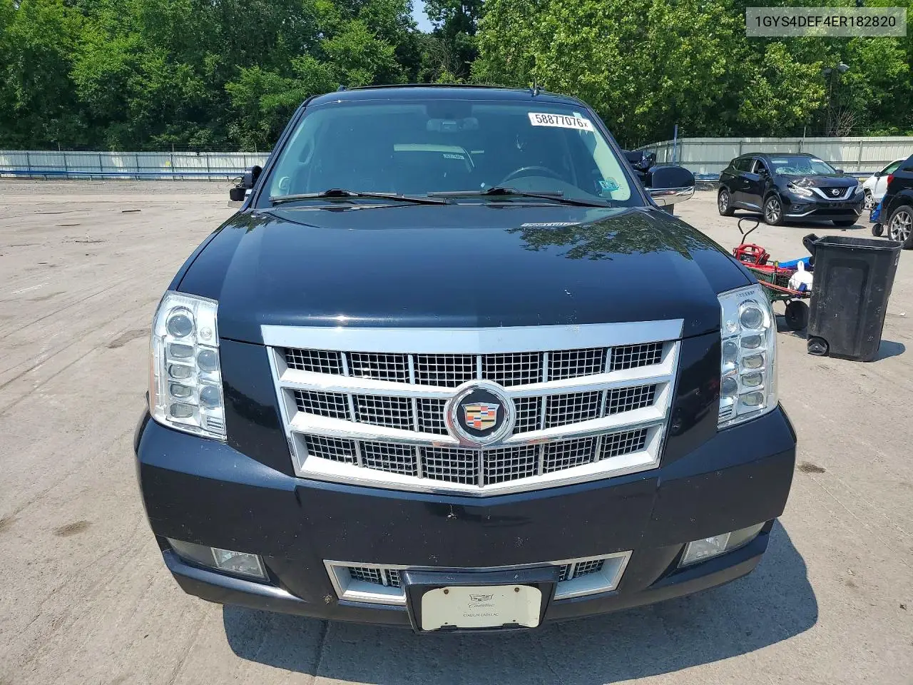 2014 Cadillac Escalade Platinum VIN: 1GYS4DEF4ER182820 Lot: 58877076