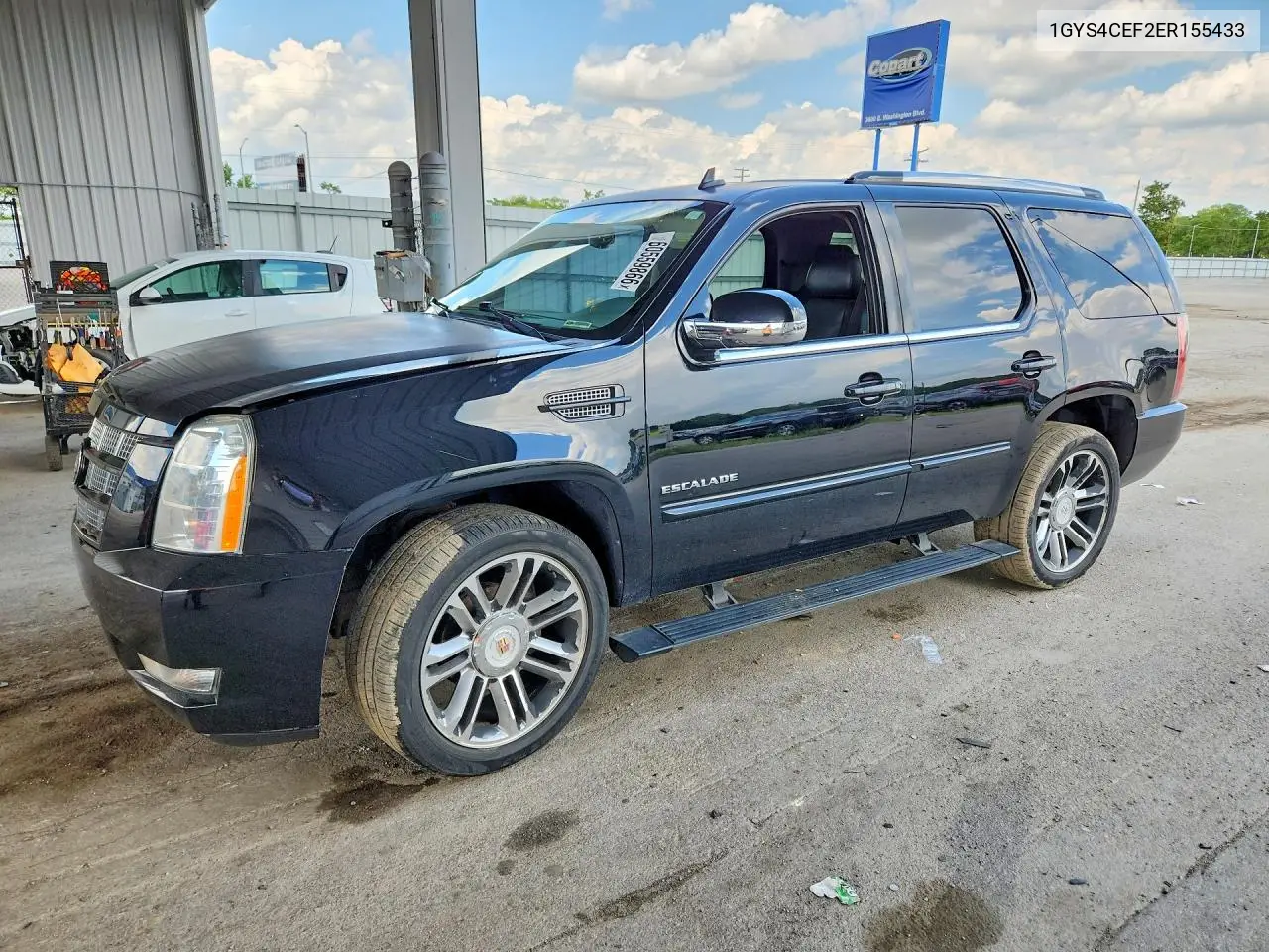 2014 Cadillac Escalade Premium VIN: 1GYS4CEF2ER155433 Lot: 60559866