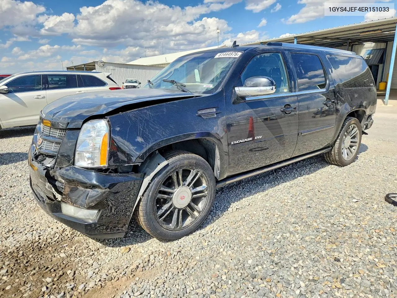 2014 Cadillac Escalade Esv Premium VIN: 1GYS4JEF4ER151033 Lot: 61444976
