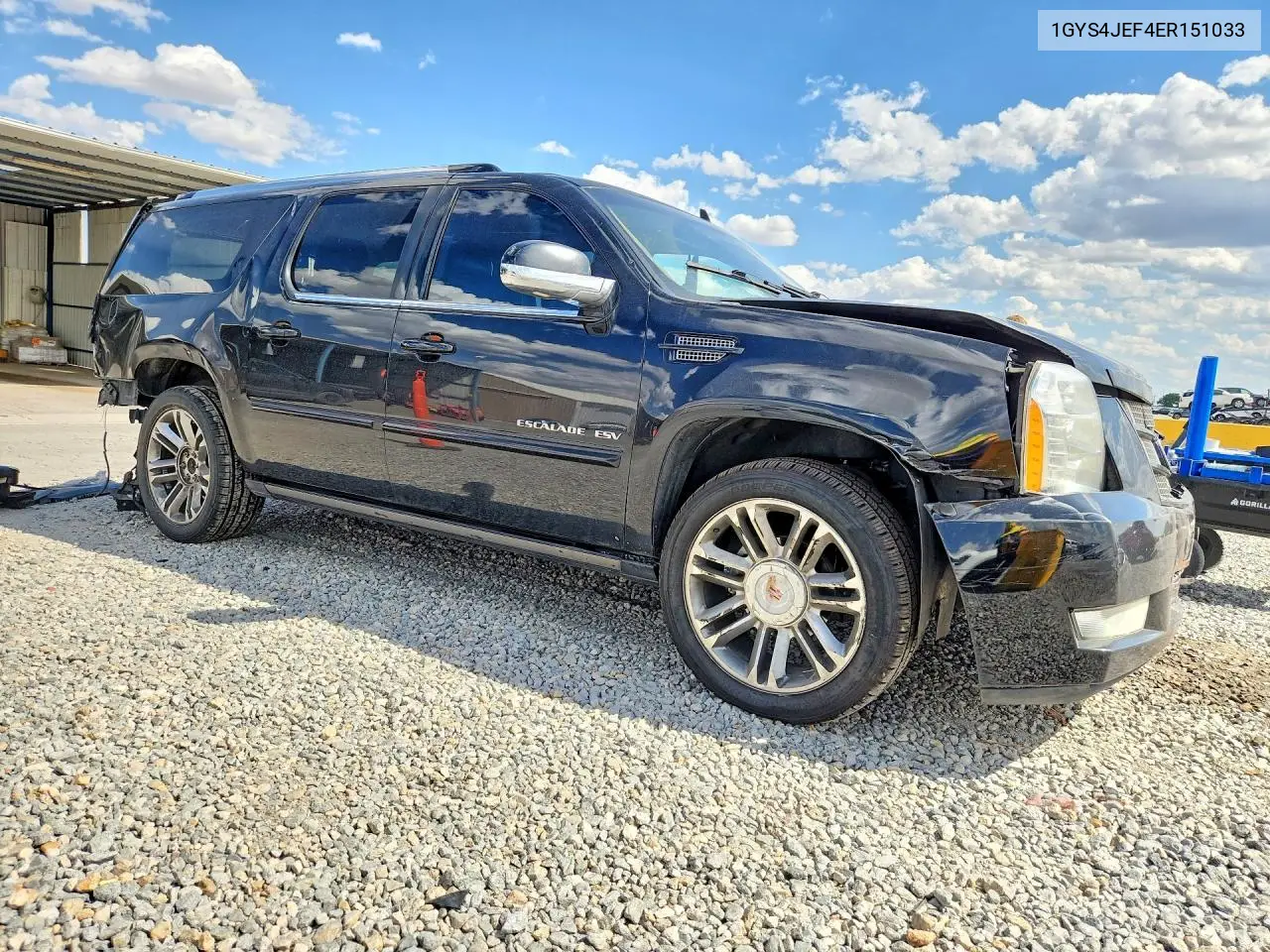 2014 Cadillac Escalade Esv Premium VIN: 1GYS4JEF4ER151033 Lot: 61444976