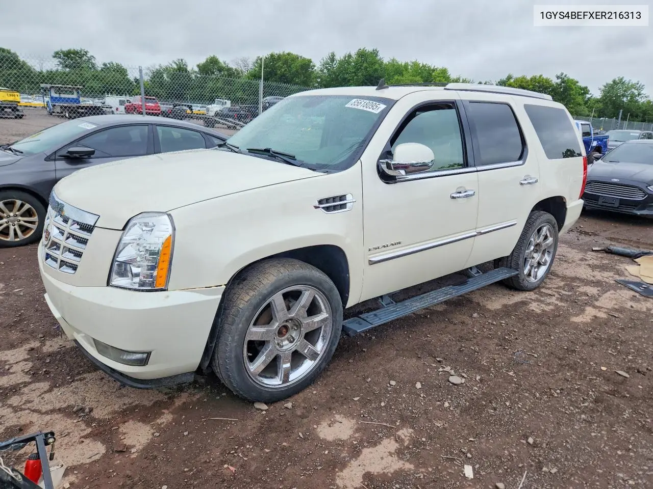 2014 Cadillac Escalade Luxury VIN: 1GYS4BEFXER216313 Lot: 85618095