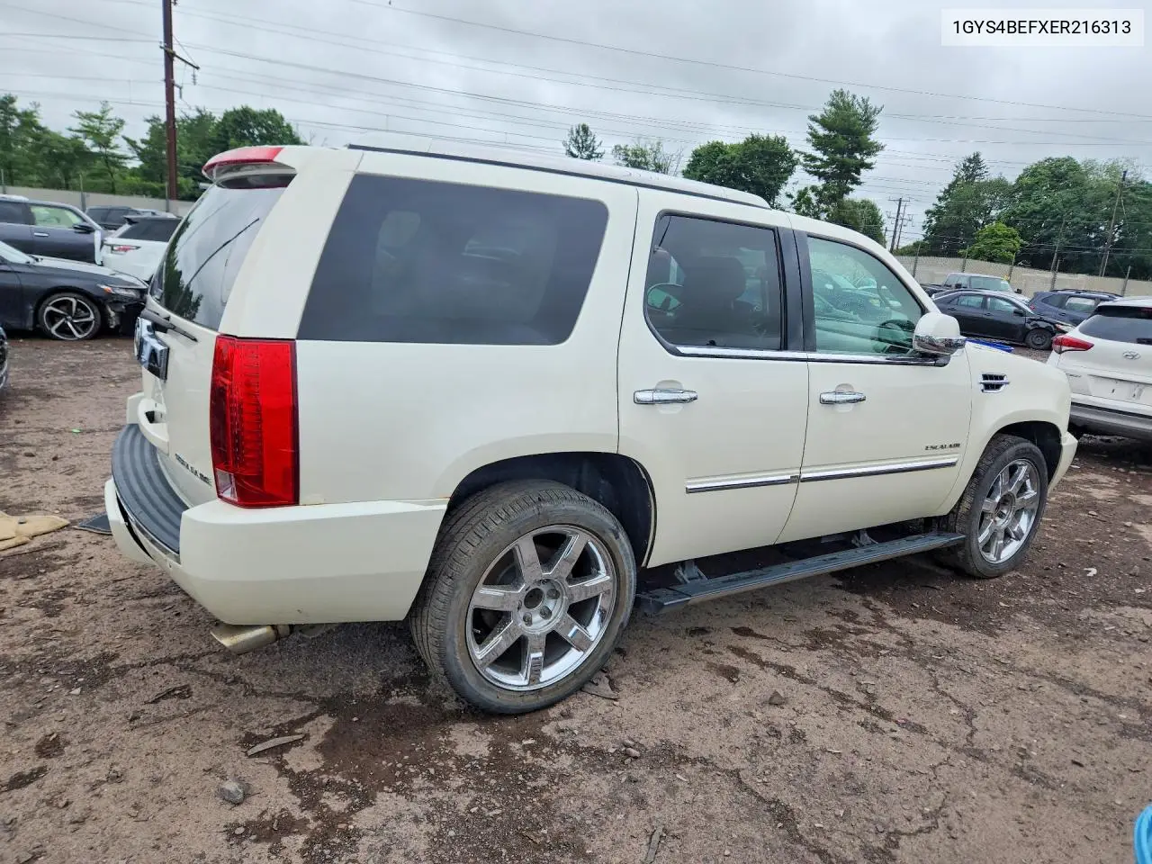 2014 Cadillac Escalade Luxury VIN: 1GYS4BEFXER216313 Lot: 85618095