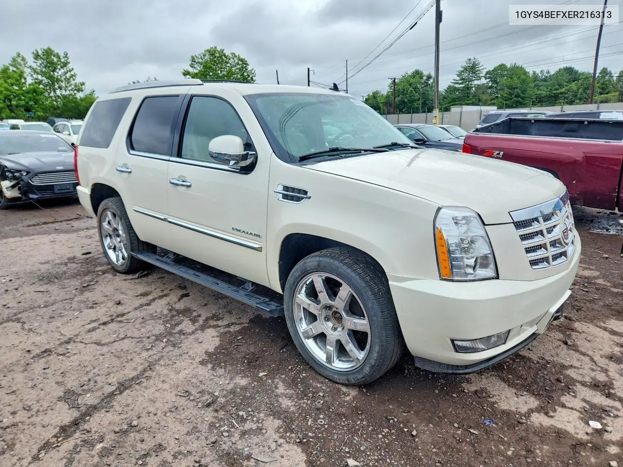 2014 Cadillac Escalade Luxury VIN: 1GYS4BEFXER216313 Lot: 85618095