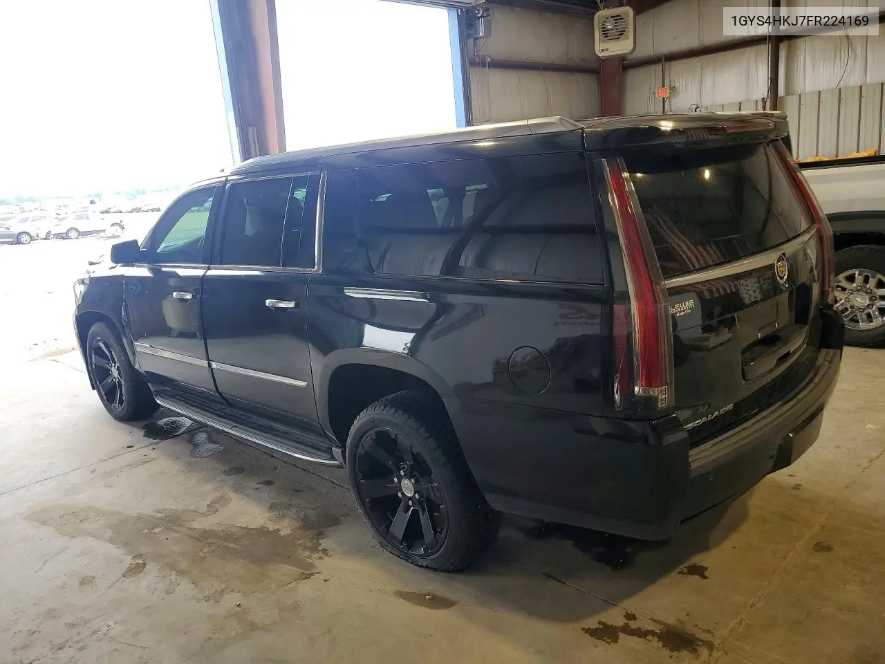 2015 Cadillac Escalade V-Series VIN: 1GYS4HKJ7FR224169 Lot: 54630656