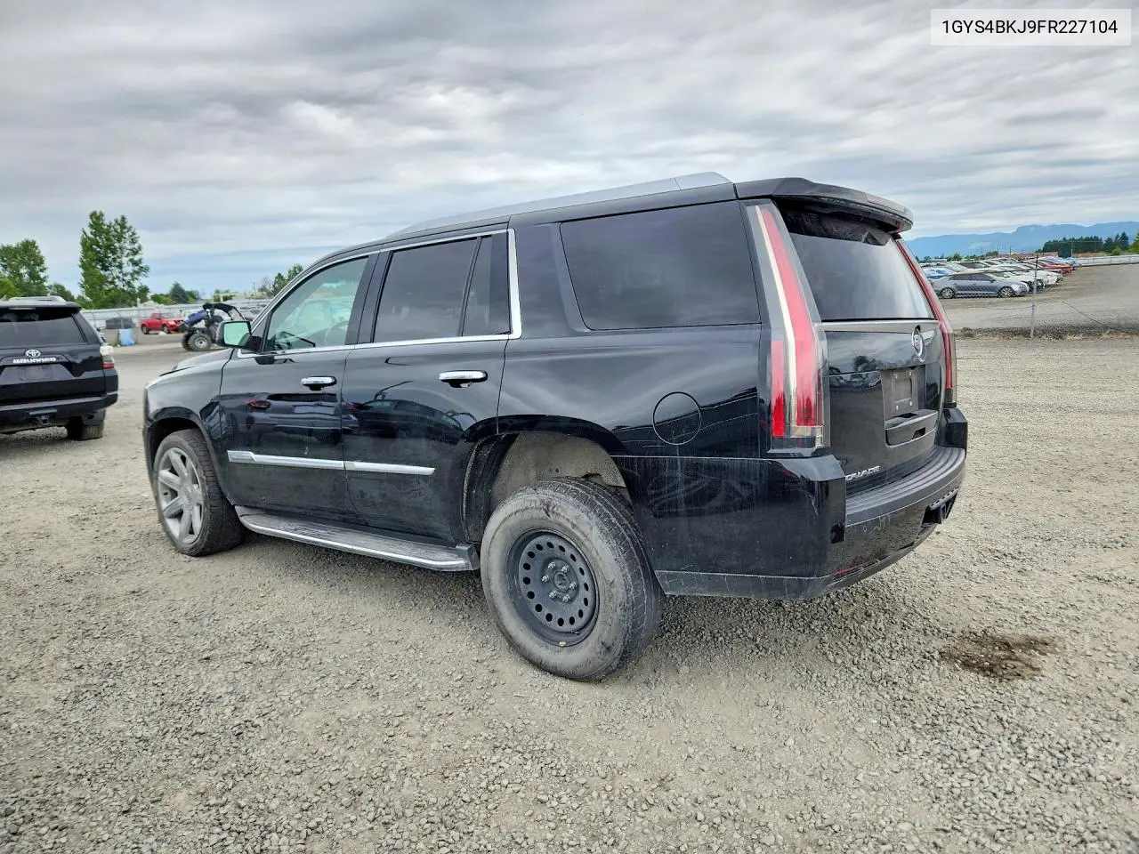 2015 Cadillac Escalade Luxury VIN: 1GYS4BKJ9FR227104 Lot: 55397866