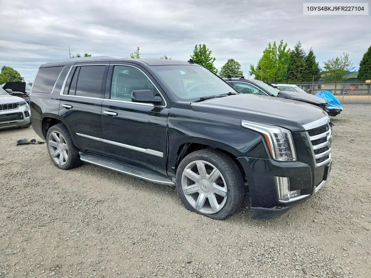 2015 Cadillac Escalade Luxury VIN: 1GYS4BKJ9FR227104 Lot: 55397866
