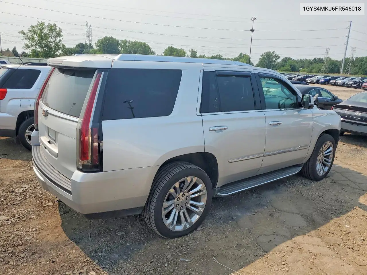 2015 Cadillac Escalade Luxury VIN: 1GYS4MKJ6FR546018 Lot: 58768566