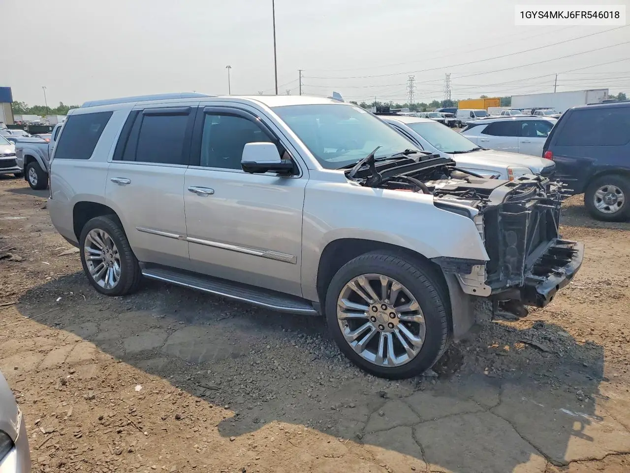 2015 Cadillac Escalade Luxury VIN: 1GYS4MKJ6FR546018 Lot: 58768566