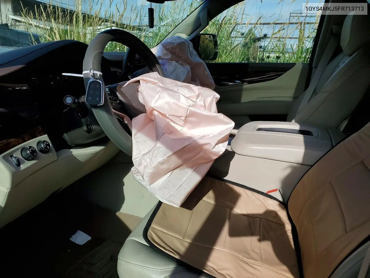 2015 Cadillac Escalade Luxury VIN: 1GYS4MKJ5FR713713 Lot: 59000966
