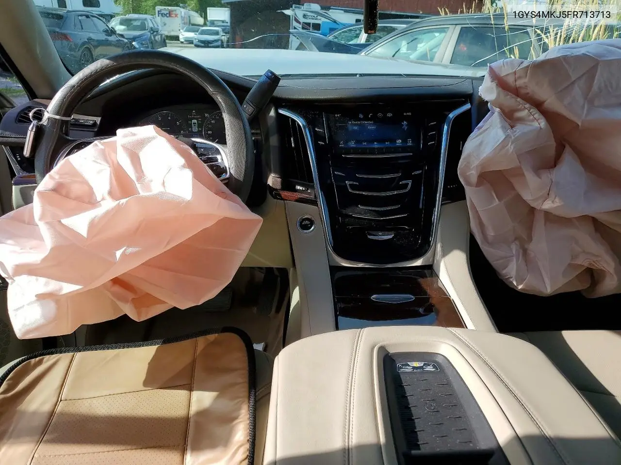 2015 Cadillac Escalade Luxury VIN: 1GYS4MKJ5FR713713 Lot: 59000966