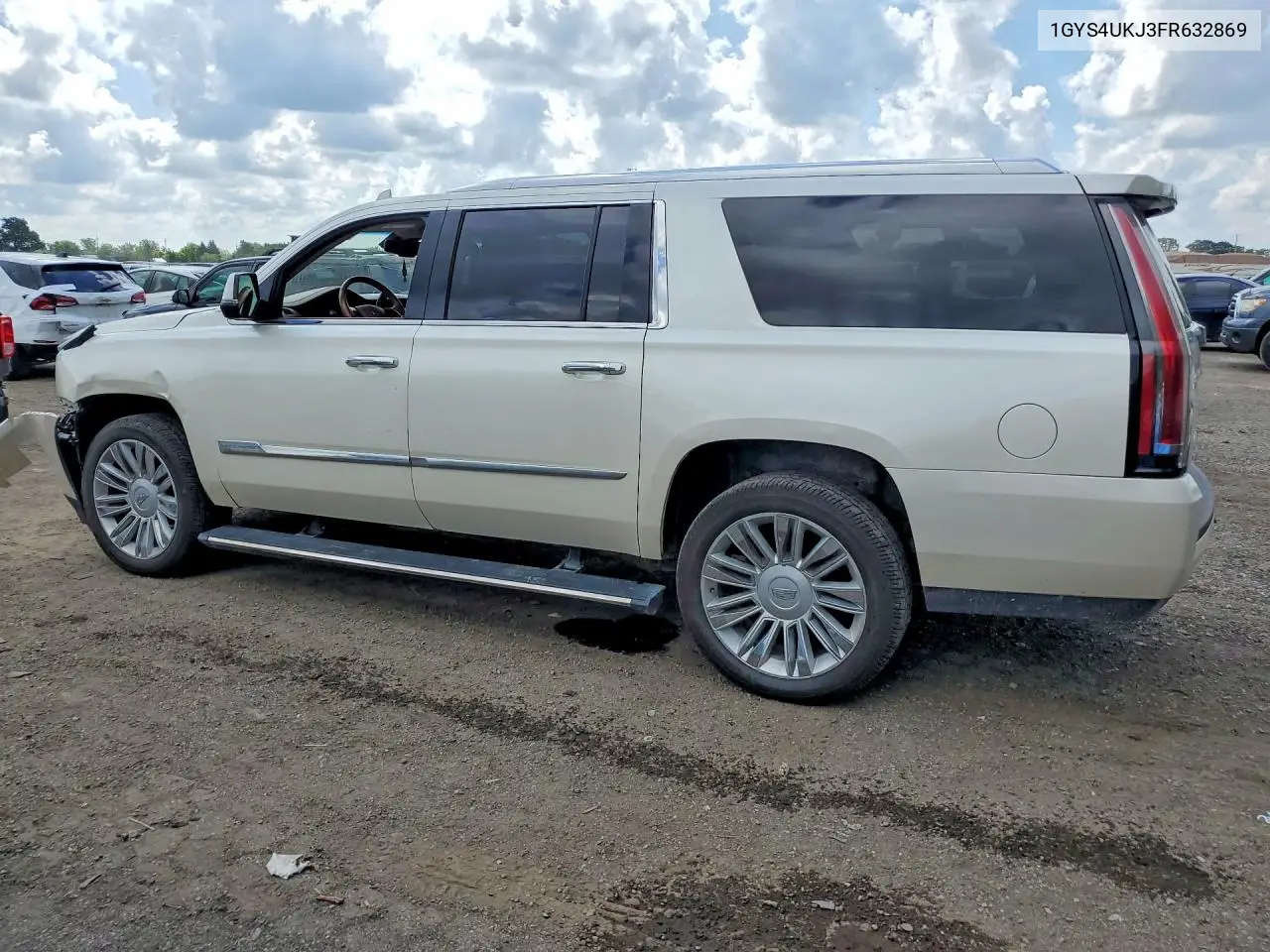 2015 Cadillac Escalade Esv Platinum VIN: 1GYS4UKJ3FR632869 Lot: 59958156