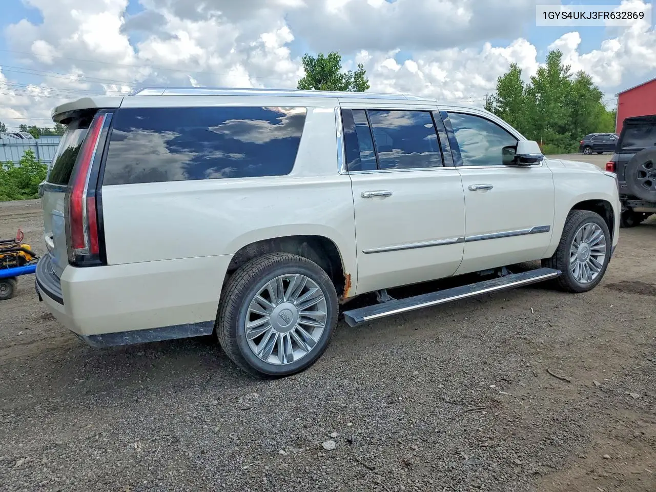 2015 Cadillac Escalade Esv Platinum VIN: 1GYS4UKJ3FR632869 Lot: 59958156