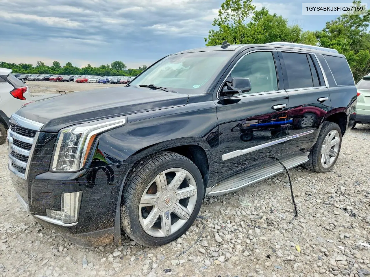 2015 Cadillac Escalade Luxury VIN: 1GYS4BKJ3FR267159 Lot: 59965026