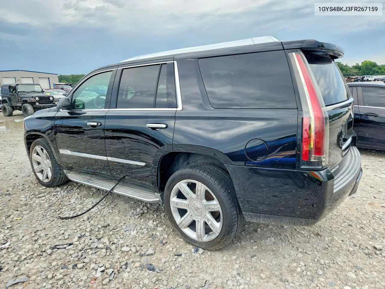 2015 Cadillac Escalade Luxury VIN: 1GYS4BKJ3FR267159 Lot: 59965026