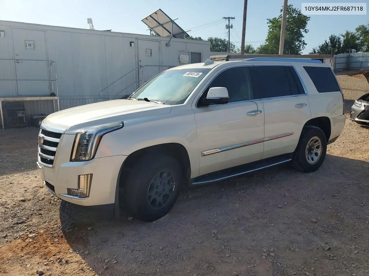 2015 Cadillac Escalade Luxury VIN: 1GYS4MKJ2FR687118 Lot: 60045736