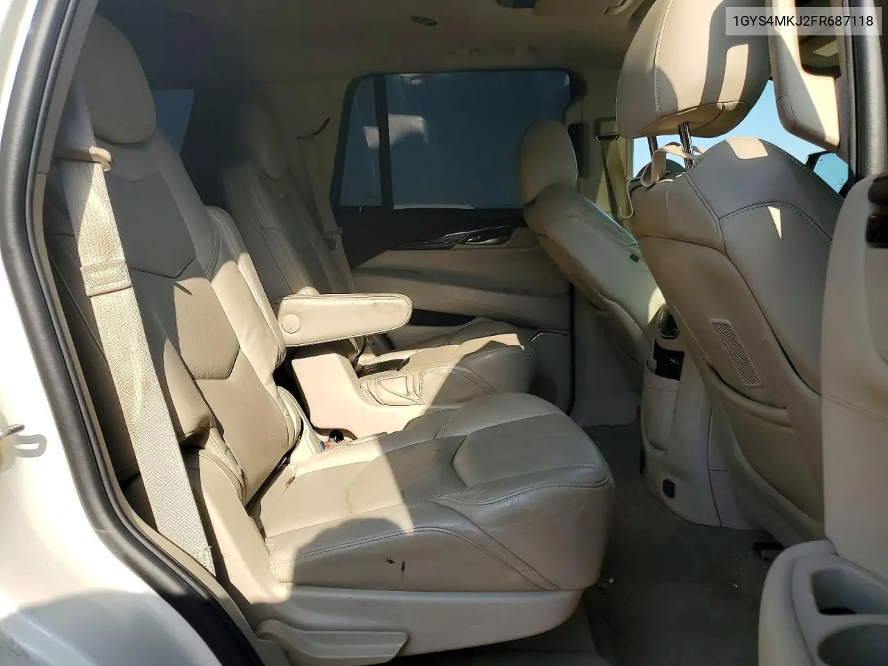 2015 Cadillac Escalade Luxury VIN: 1GYS4MKJ2FR687118 Lot: 60045736