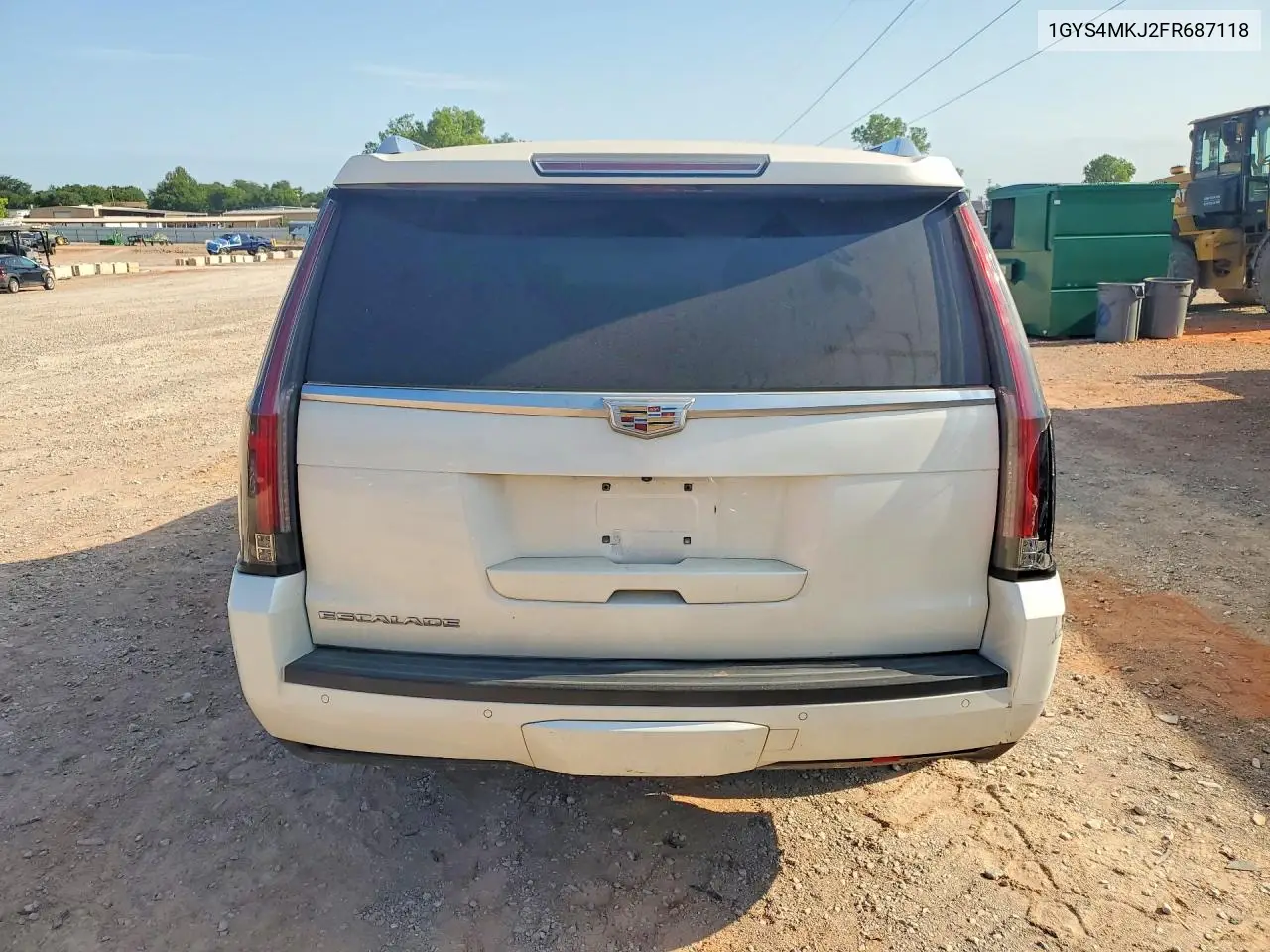 2015 Cadillac Escalade Luxury VIN: 1GYS4MKJ2FR687118 Lot: 60045736