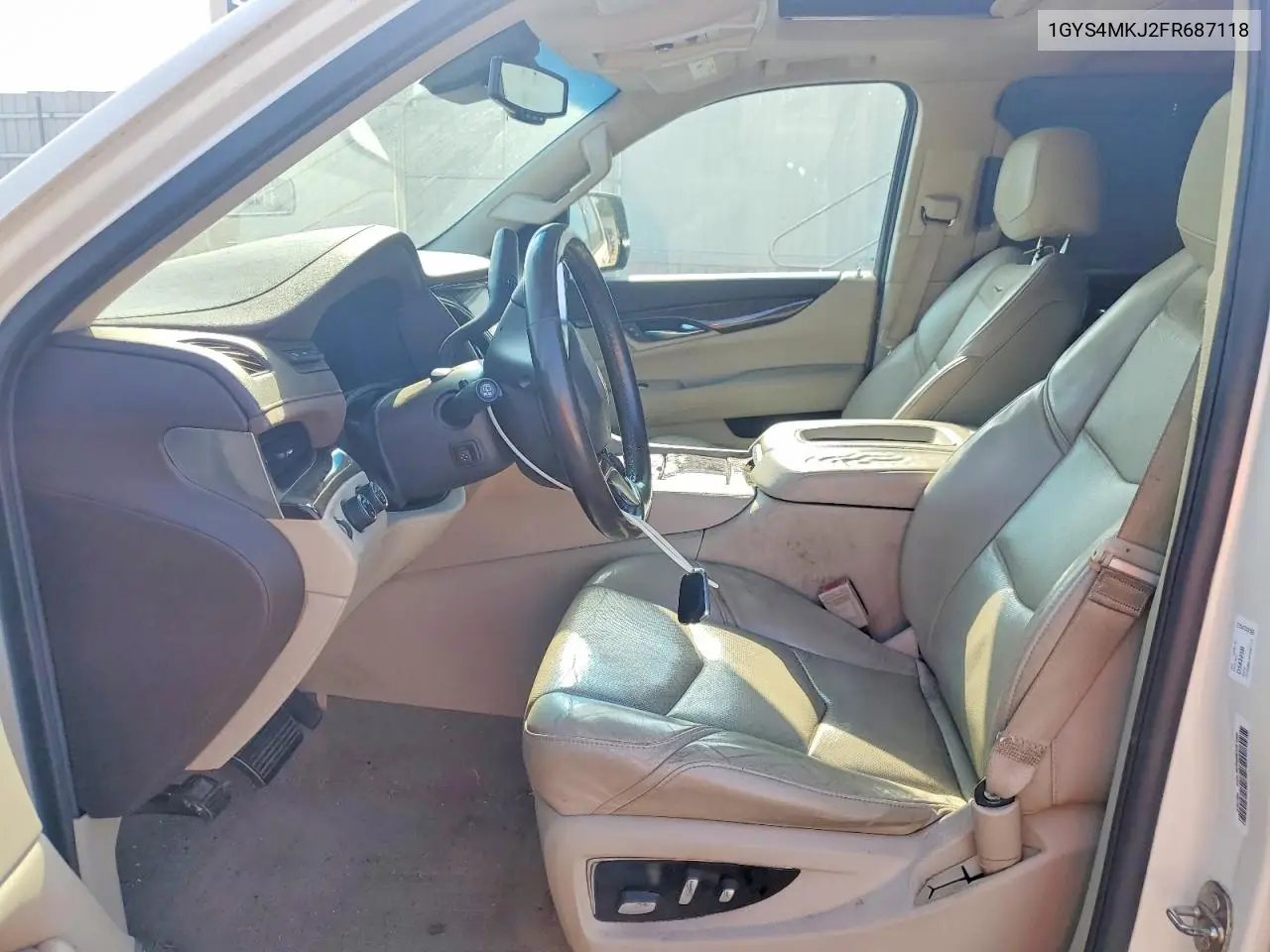 2015 Cadillac Escalade Luxury VIN: 1GYS4MKJ2FR687118 Lot: 60045736