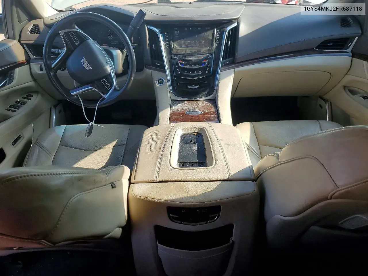 2015 Cadillac Escalade Luxury VIN: 1GYS4MKJ2FR687118 Lot: 60045736