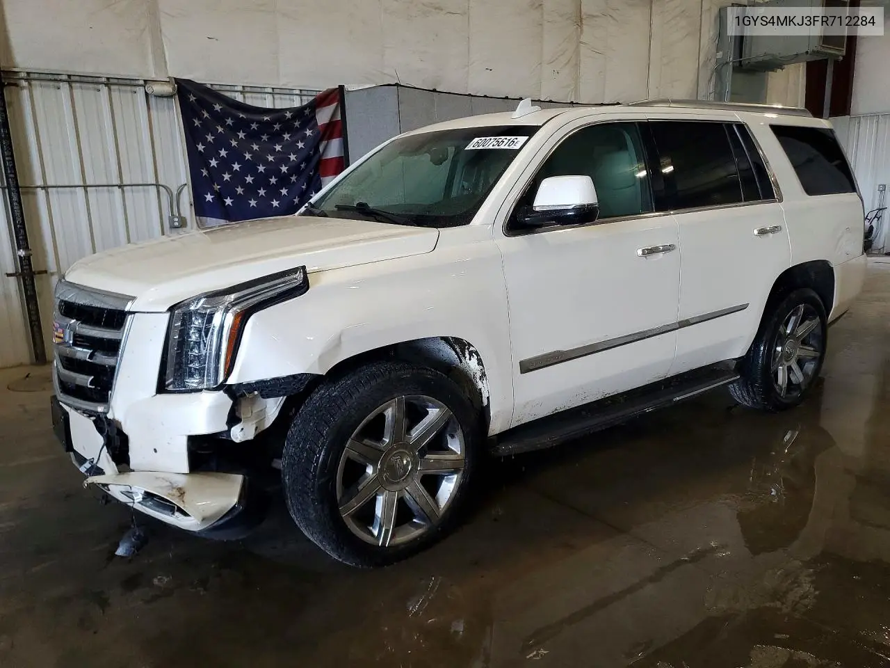 2015 Cadillac Escalade Luxury VIN: 1GYS4MKJ3FR712284 Lot: 60075616