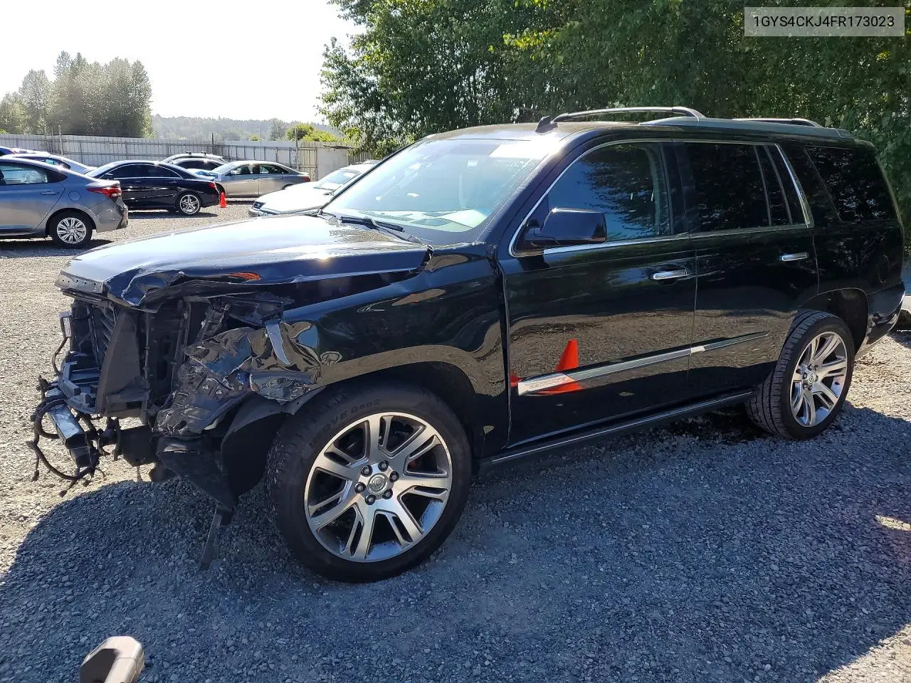 2015 Cadillac Escalade Premium VIN: 1GYS4CKJ4FR173023 Lot: 60083236