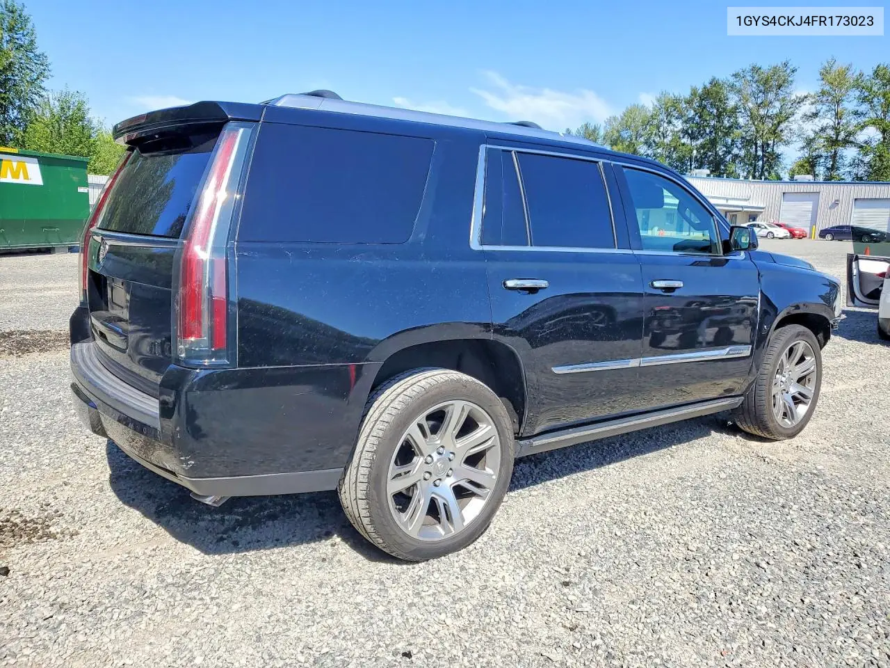 2015 Cadillac Escalade Premium VIN: 1GYS4CKJ4FR173023 Lot: 60083236