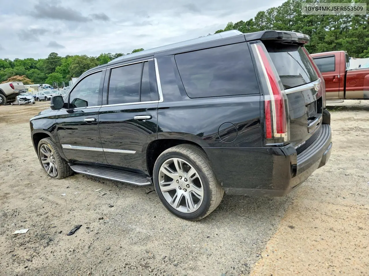 2015 Cadillac Escalade Luxury VIN: 1GYS4MKJ5FR553509 Lot: 60231626