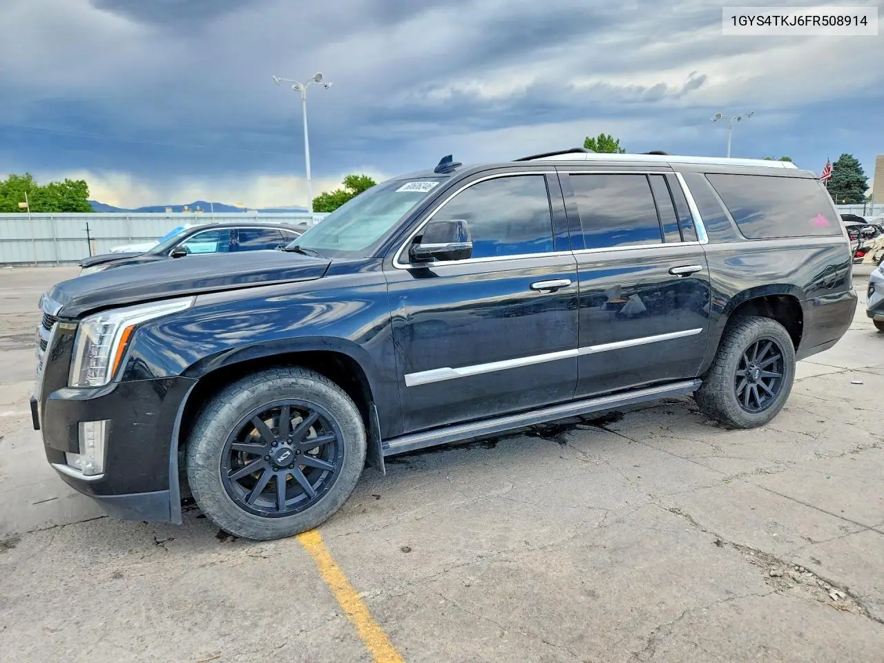 2015 Cadillac Escalade Esv Premium VIN: 1GYS4TKJ6FR508914 Lot: 60606346