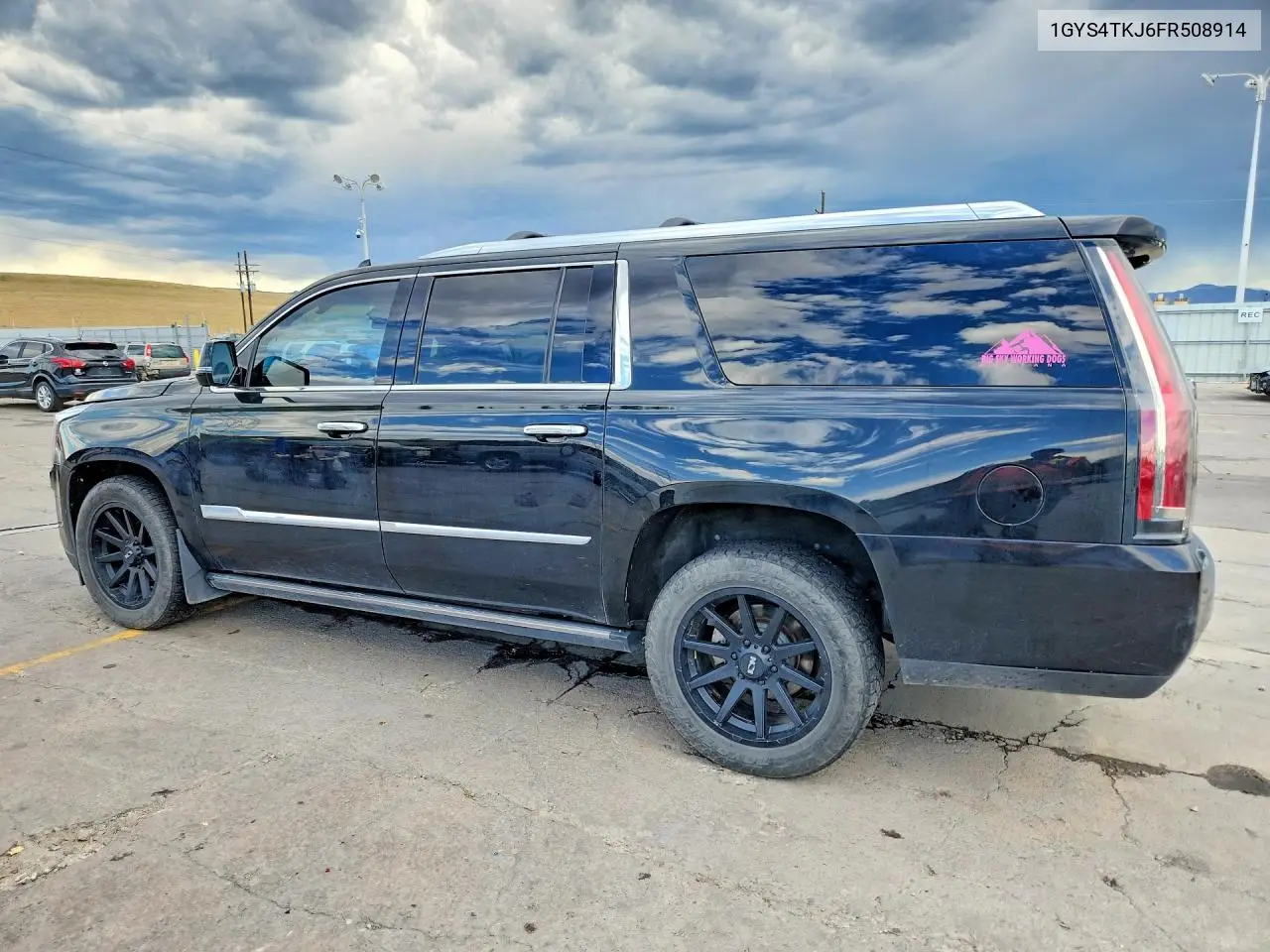 2015 Cadillac Escalade Esv Premium VIN: 1GYS4TKJ6FR508914 Lot: 60606346